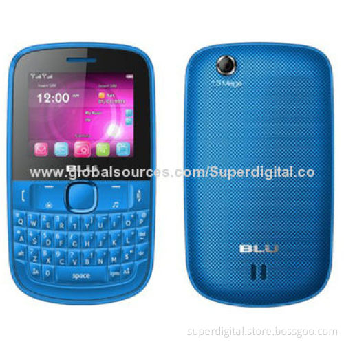 Dual-SIM Phones, Quad-band, Supports Bluetooth, MP3, MP4, FM Radio, Camera, Torch and Vibration